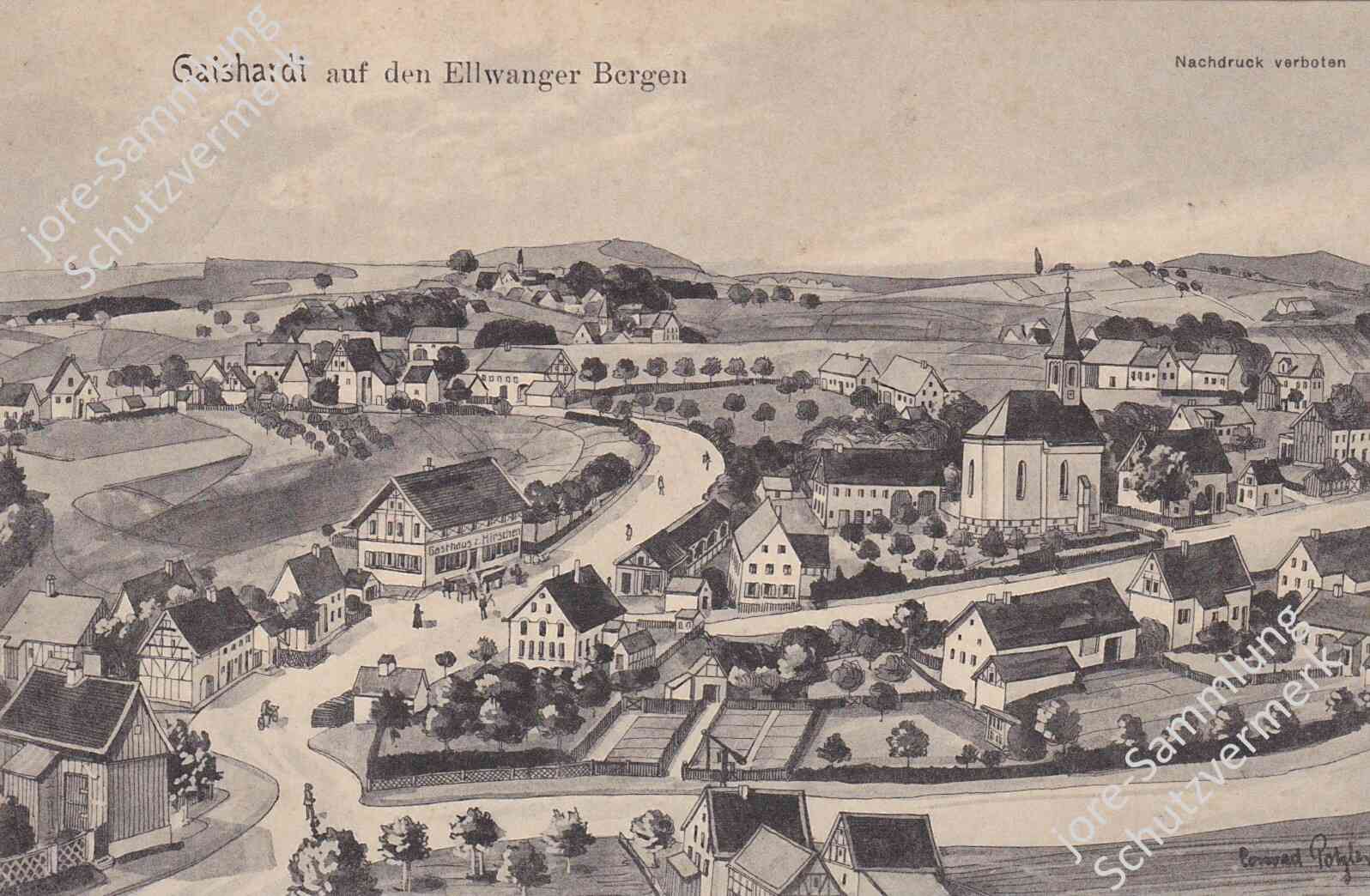 Eine Anischitskarte