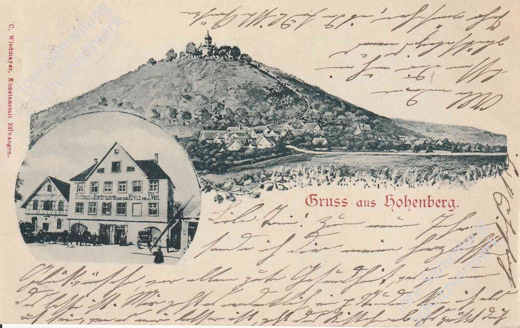 Eine Anischitskarte