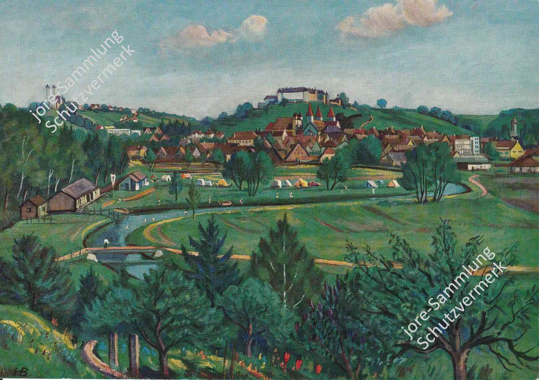 Eine Anischitskarte
