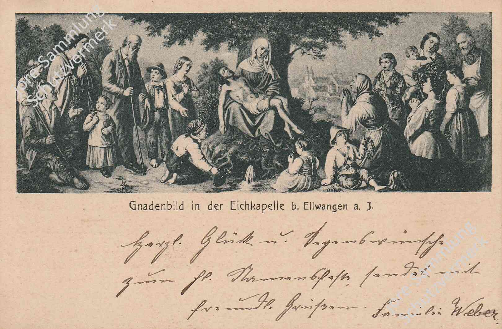 Eine Anischitskarte