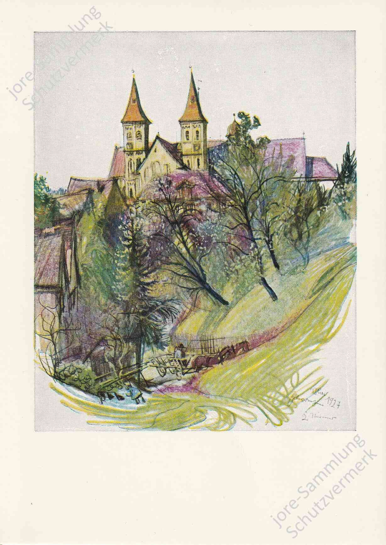 Eine Anischitskarte