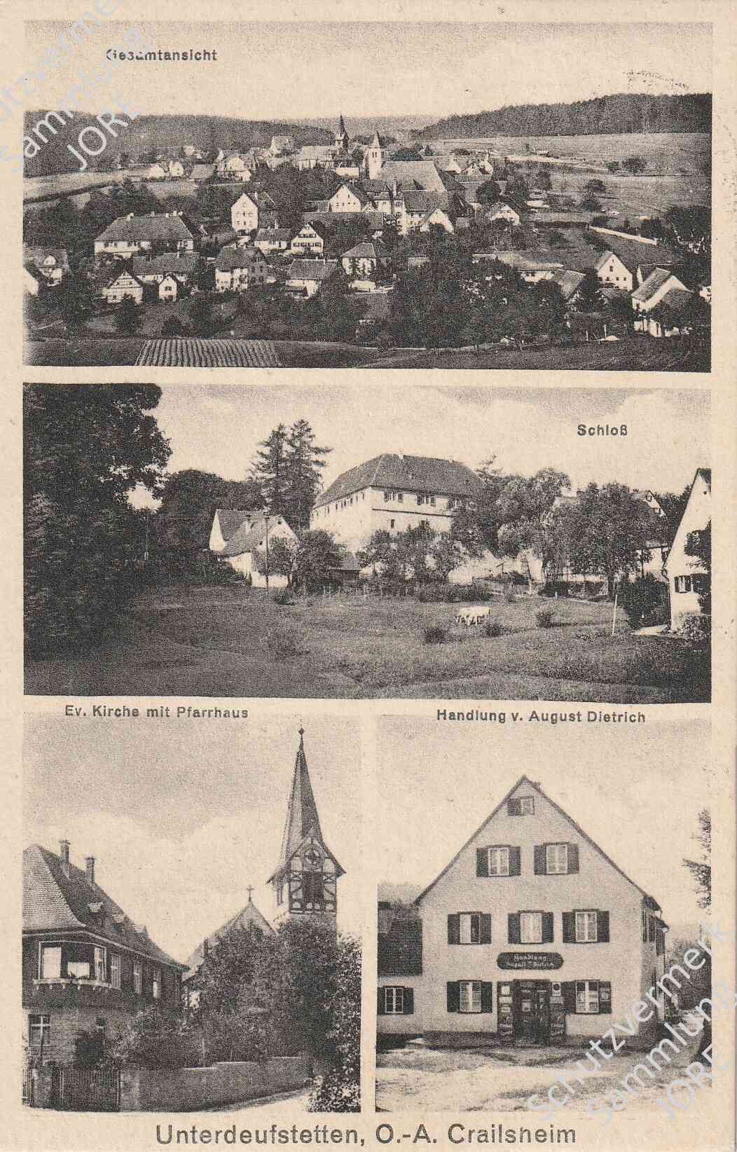 Eine Anischitskarte