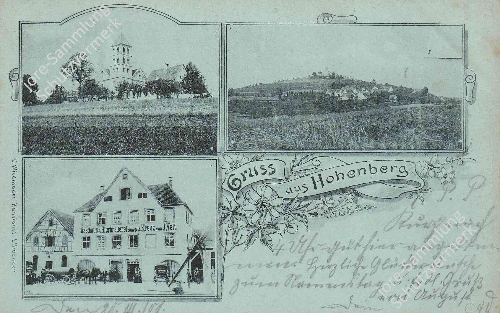Eine Anischitskarte