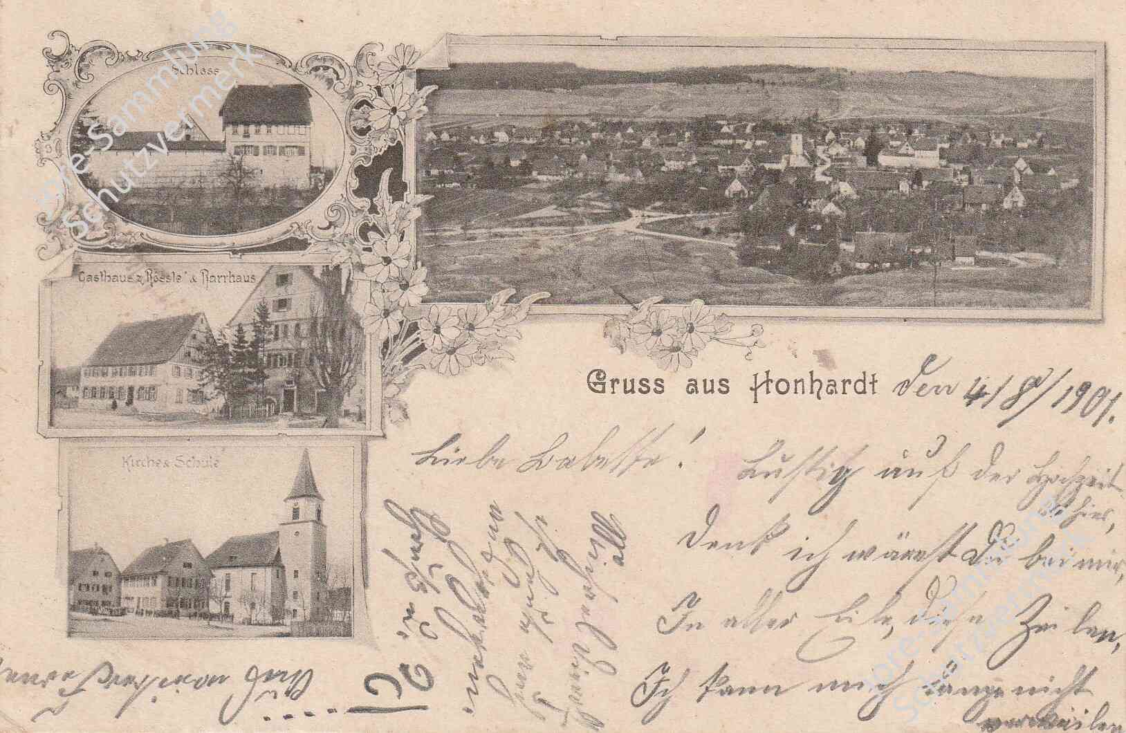 Eine Anischitskarte