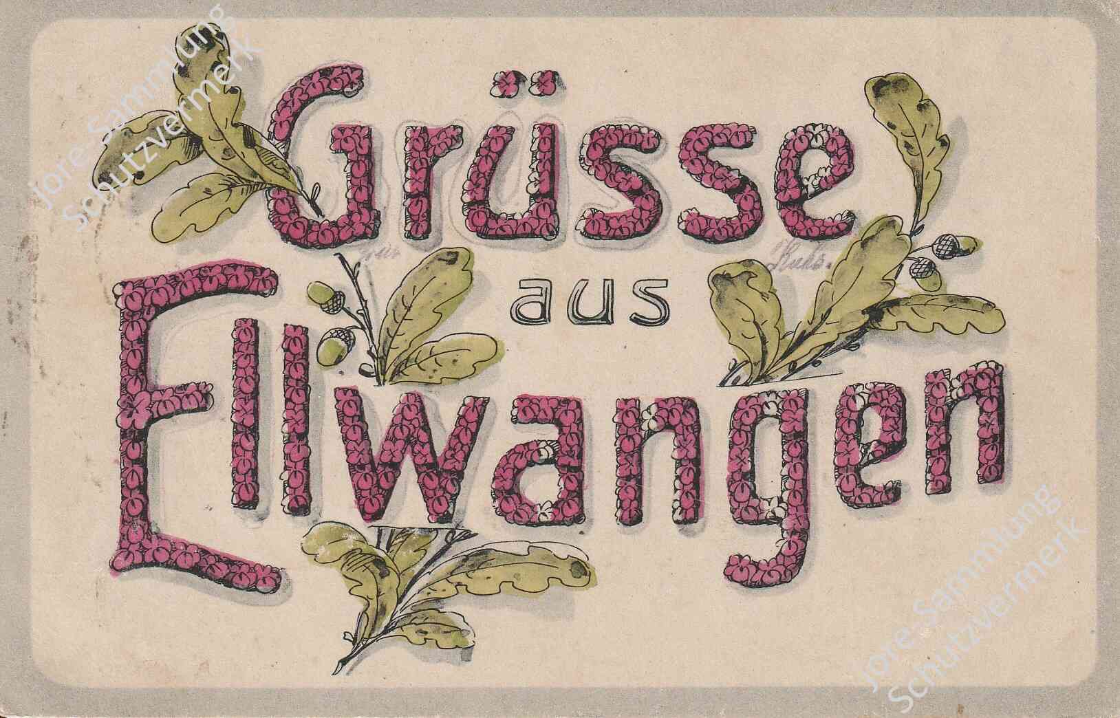 Eine Anischitskarte