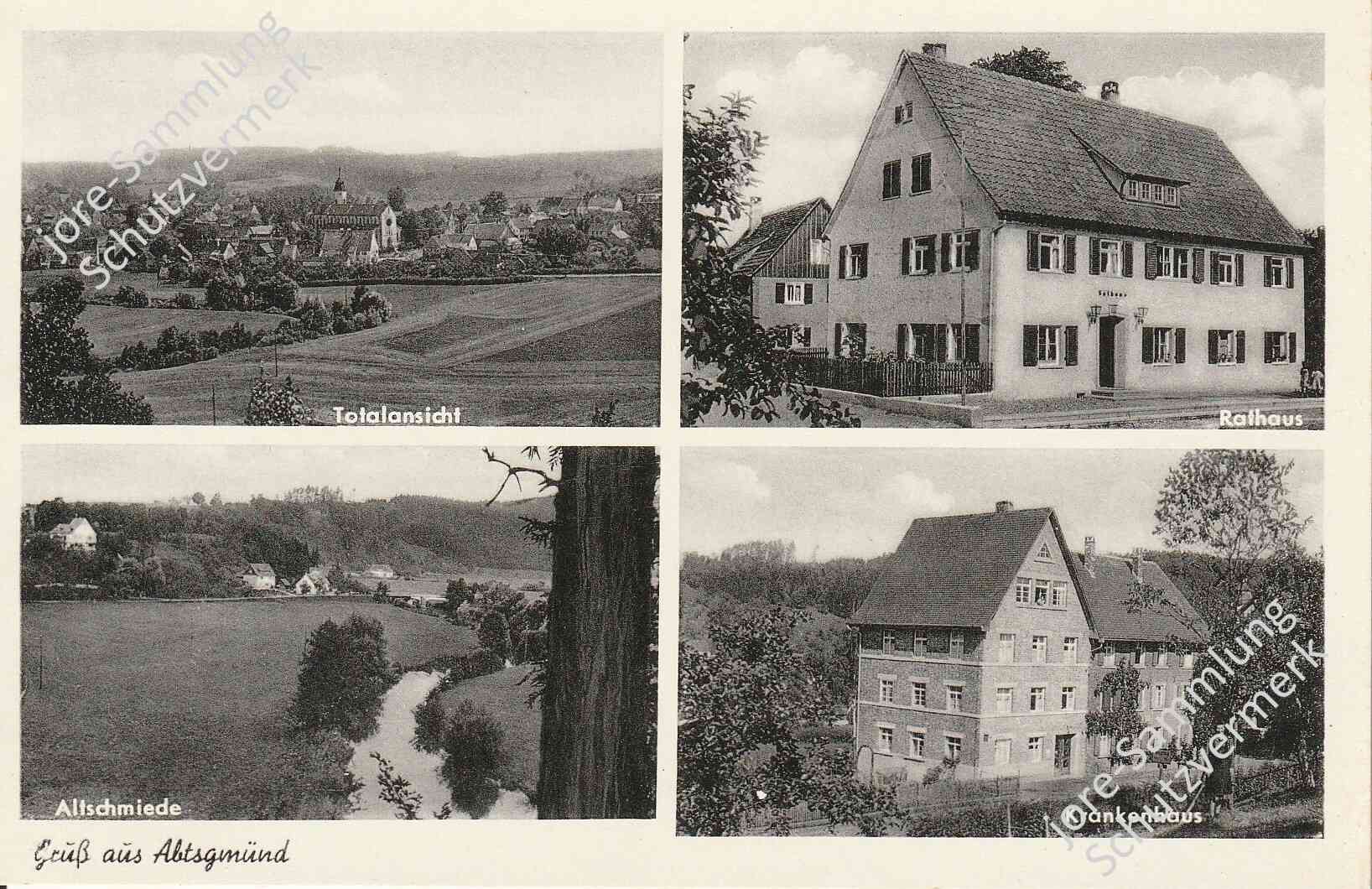 Eine Anischitskarte