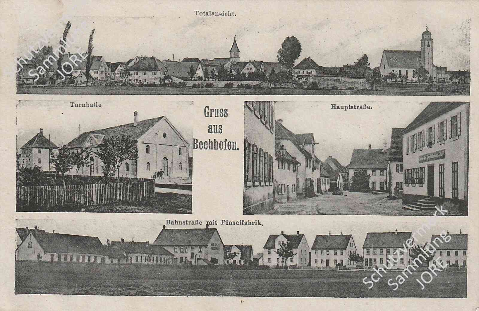 Eine Anischitskarte