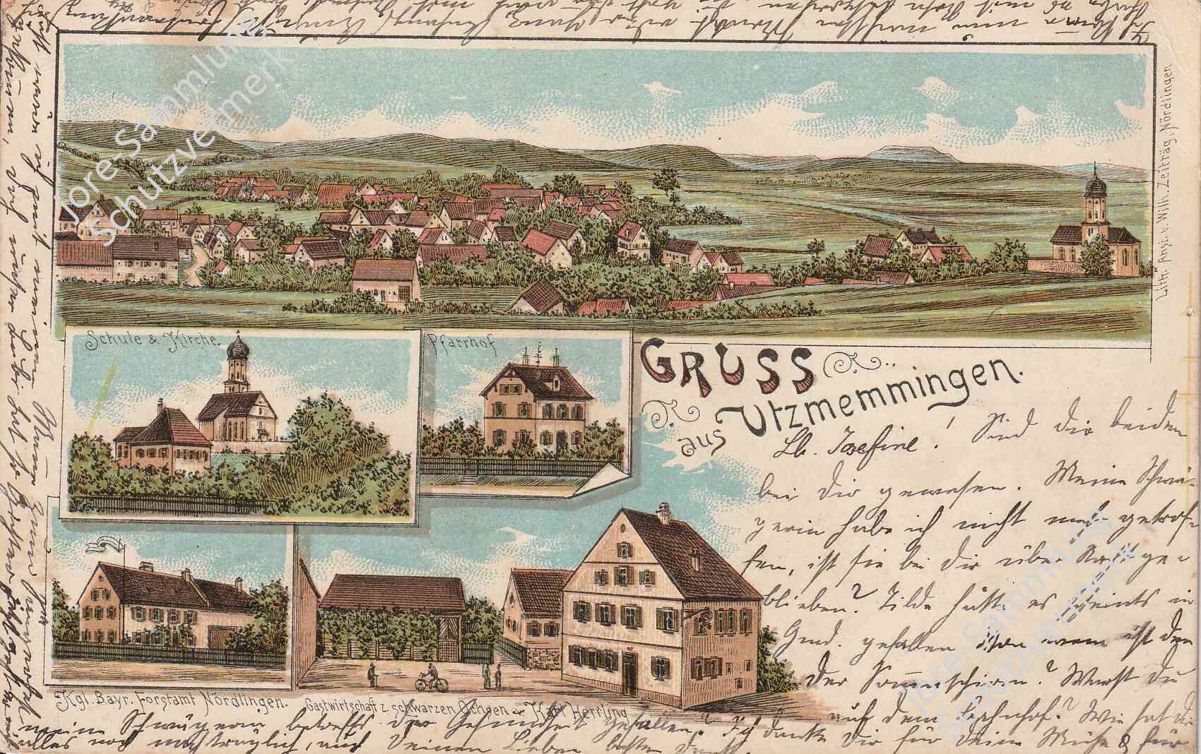 Eine Anischitskarte