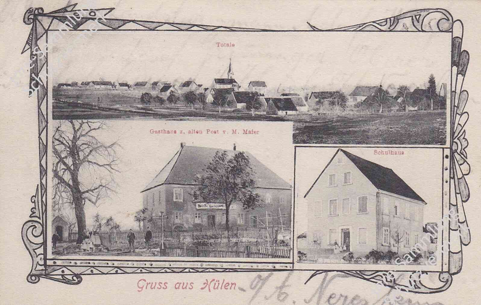 Eine Anischitskarte