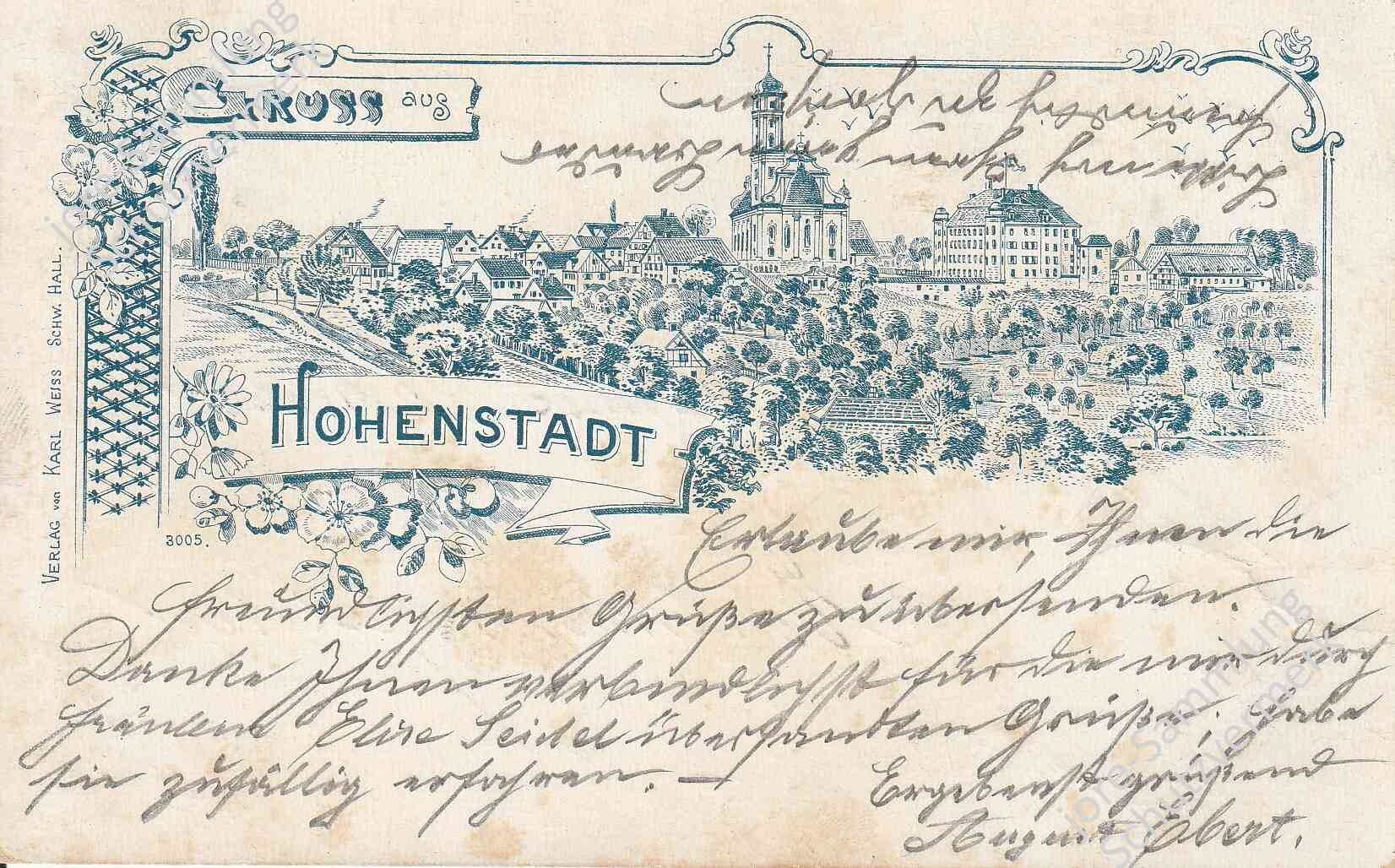 Eine Anischitskarte