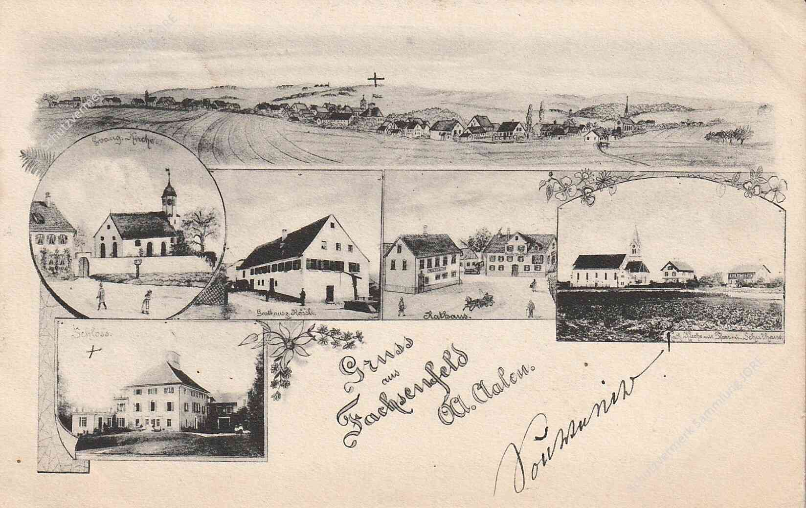 Eine Anischitskarte