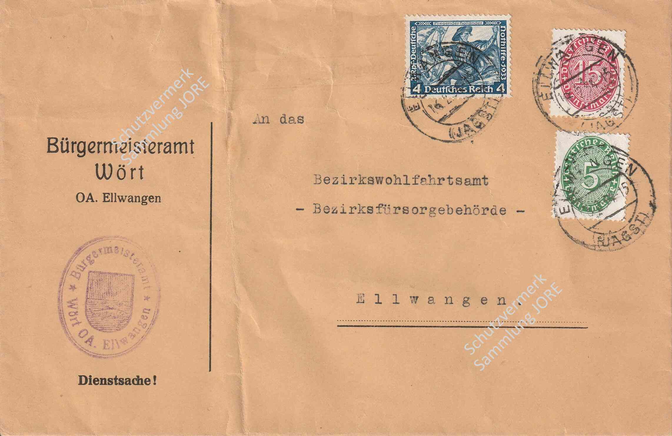Eine Anischitskarte